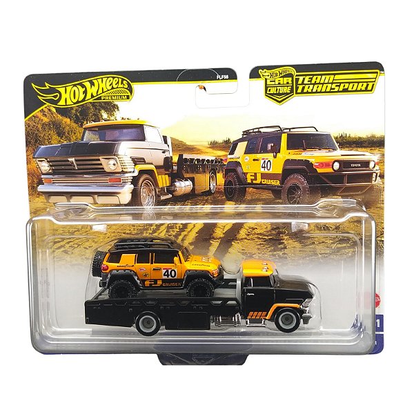 Hot Wheels Team Transport Toyota FJ Cruiser & Horizon Hauler