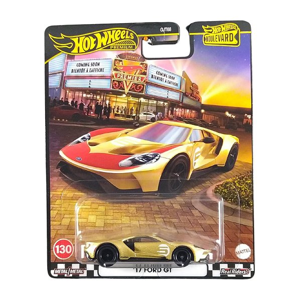 Hot Wheels Premium Boulevard 17 Ford GT JBL15