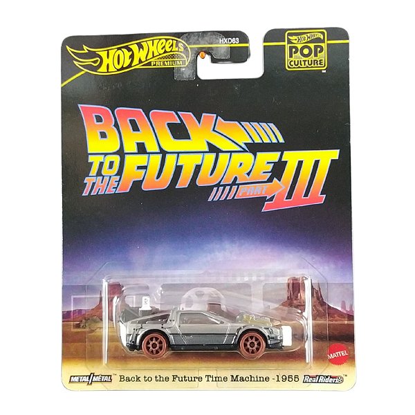 Hot Wheels Premium Pop Culture Back To Future Time Machine