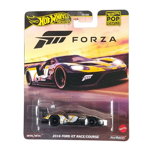 Hot Wheels Premium Pop Culture 2016 Ford GT Race Forza
