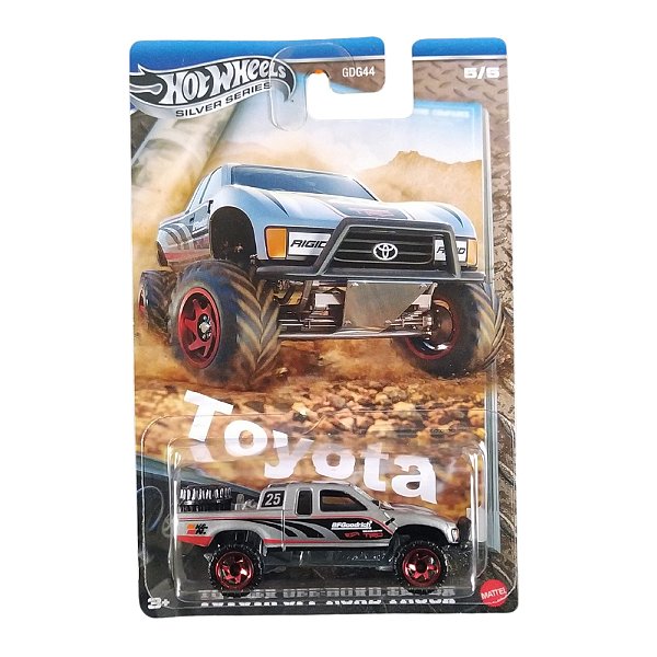 Hot Wheels Silver Series Toyota Off-Road Truck JCB75