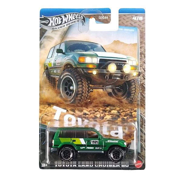 Hot Wheels Silver Series Toyota Land Cruiser 80 JCB74