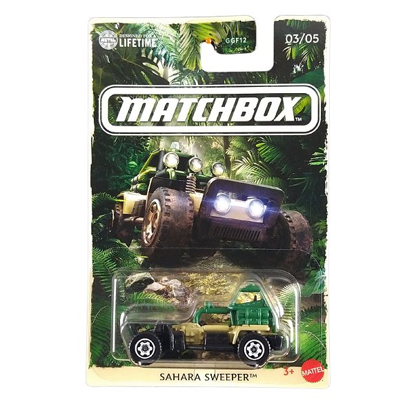 Matchbox Temáticos Sahara Sweeper JCG60