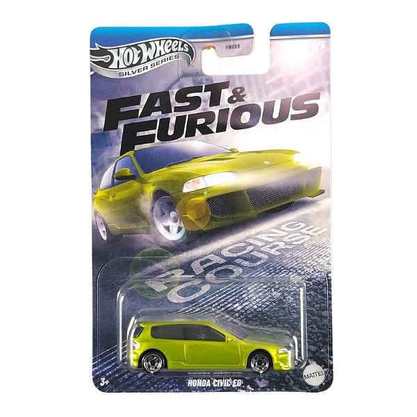 Hot Wheels Velozes E Furiosos Honda Civic EG JBY39