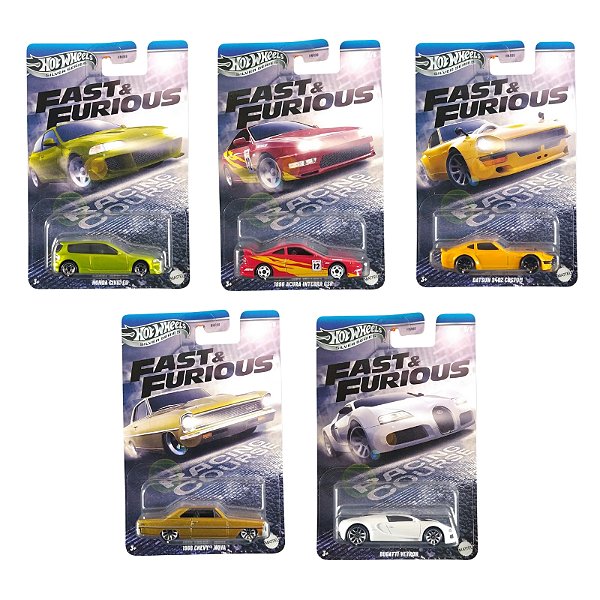 Hot Wheels Velozes E Furiosos Racing Course Set C/ 05 HNR88