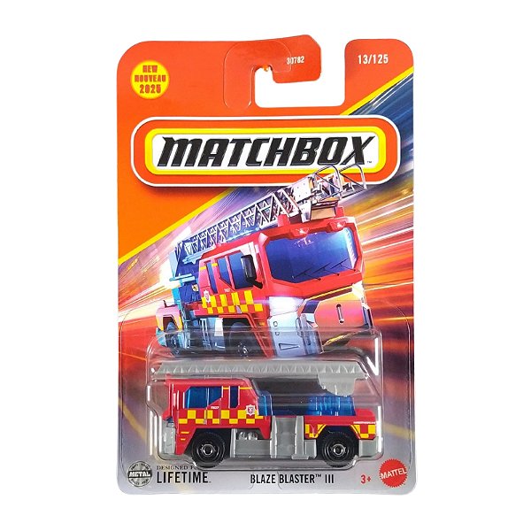 Matchbox Blaze Blaster III Bombeiro JBN73 2025