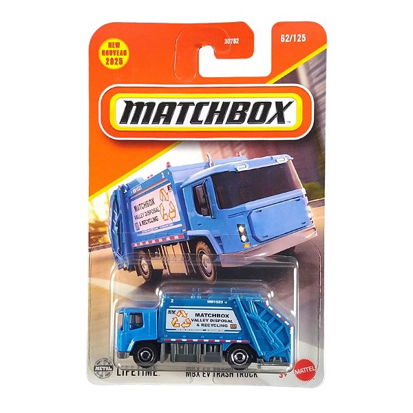 Matchbox MBX EV Trash Truck JBN75 2025