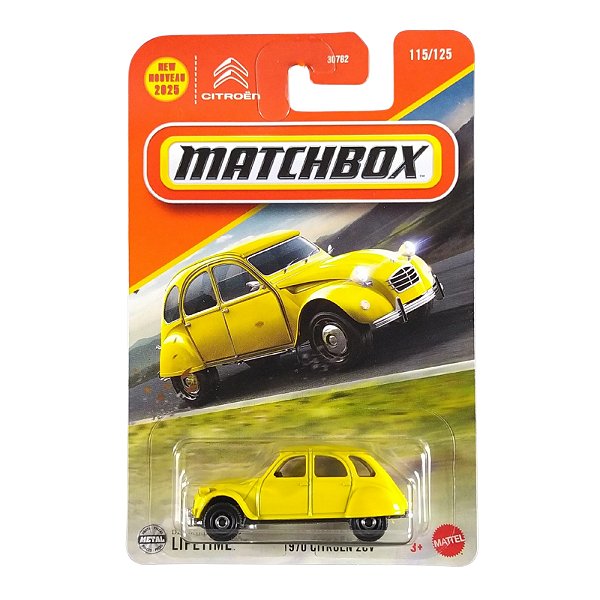 Matchbox 1970 Citroën 2CV JBN55 2025