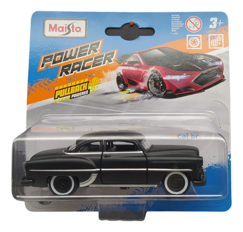 Maisto Power Racer 1:43 1953 Chevrolet Custom Preto