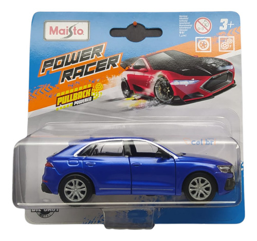 Maisto Power Racer 1:43 Audi Sq8 Azul