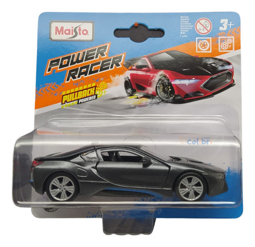 Maisto Power Racer 1:43 Bmw I8 Cinza