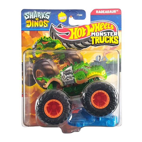 Hot Wheels Monster Trucks 1:64 Ragesaur JCD74