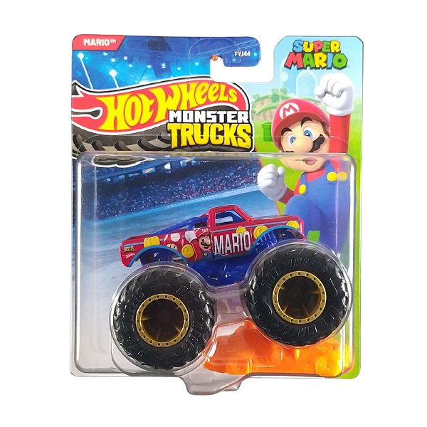 Hot Wheels Monster Trucks 1:64 Super Mario JDP83