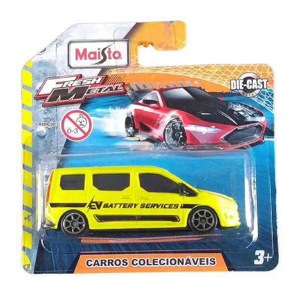 Maisto Fresh Metal 1:64 Ford Transit Connect Battery