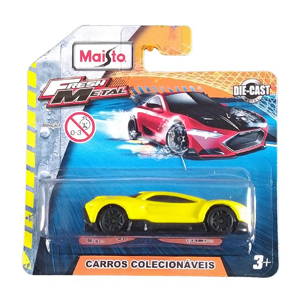 Maisto Fresh Metal 1:64 Fantasy Amarelo