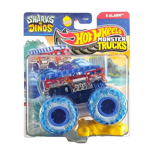 Hot Wheels Monster Trucks 1:64 5 Alarm JCD88