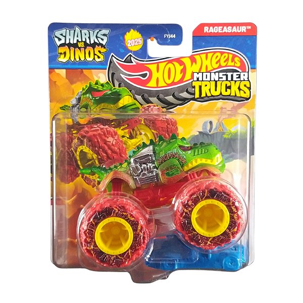 Hot Wheels Monster Trucks 1:64 Ragesaur JCD98