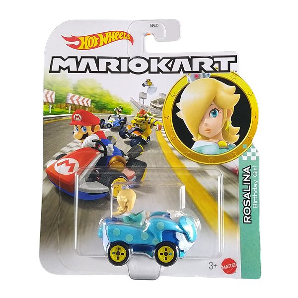Hot Wheels Mario Kart Rosalina Birthday Girl GDB32
