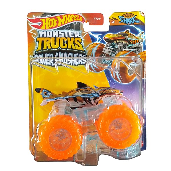 Hot Wheels Monster Trucks Power Smashers Tiger Shark HYJ21