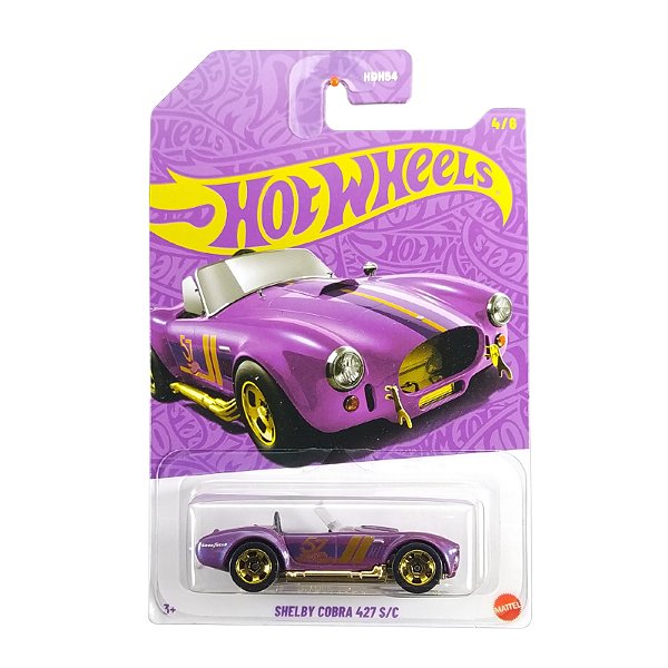 Hot Wheels Aniversário 57 anos Shelby Cobra 427 S/C JDM29