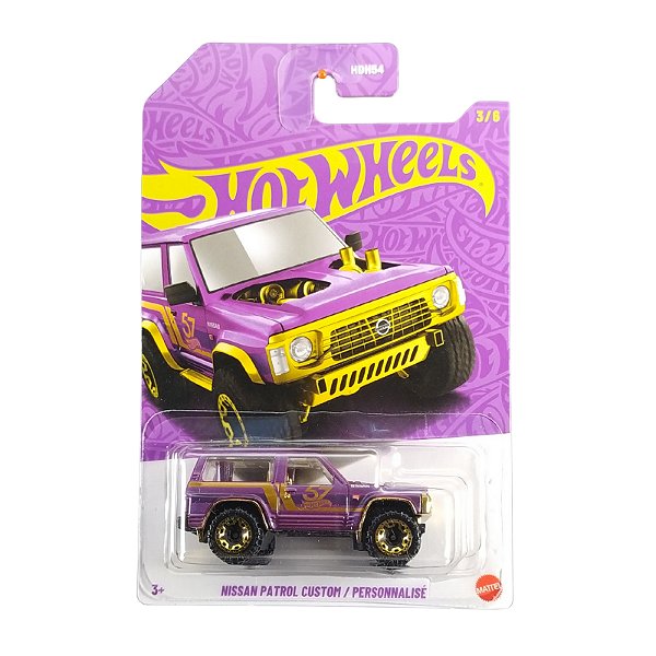 Hot Wheels Aniversário 57 anos Nissan Patrol Custom JDM28