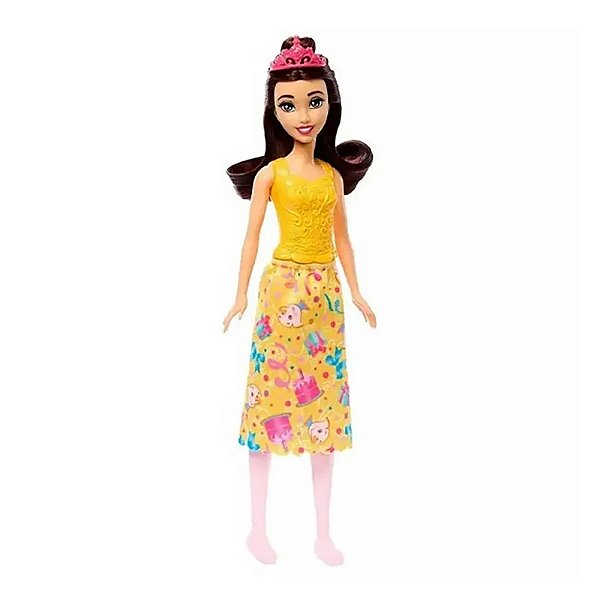 Princesas Disney Bela em roupa de festa JBG07 Mattel