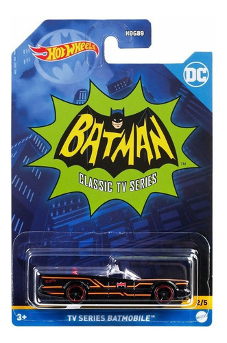 Hot Wheels Batman Tv Series Batmobile Hdh00