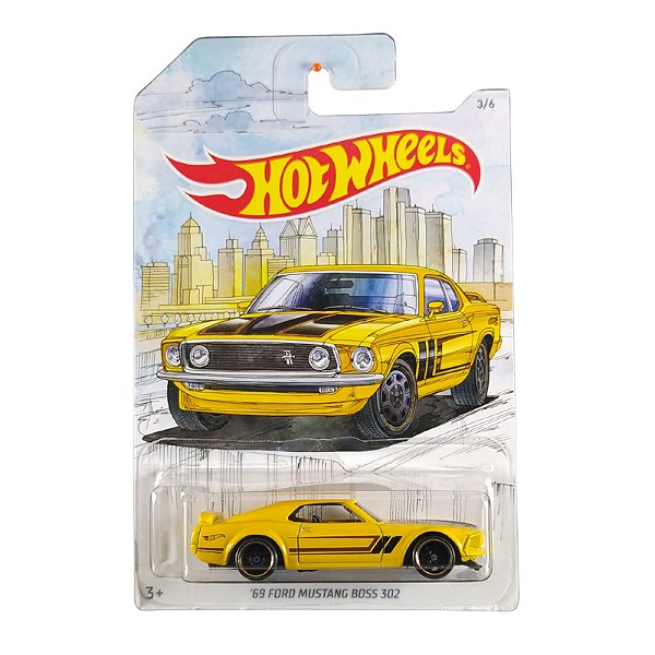 Hot Wheels Detroit Muscle 69 Ford Mustang Boss 302 FYY10