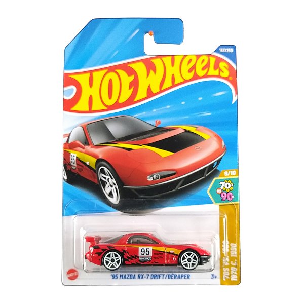 Hot Wheels 95 Mazda RX-7 Drift JBB57 2025N
