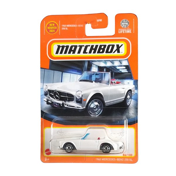 Matchbox 1963 Mercedes-Benz 230 SL HVL11 2025