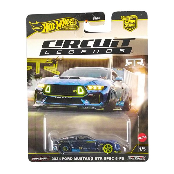 Hot Wheels Premium Car Culture 2024 Ford Mustang RTR JBK48
