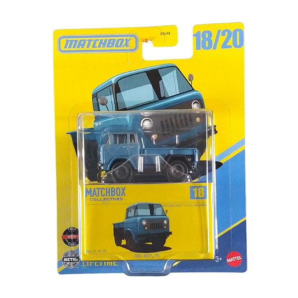 Matchbox Collectors Premium 1961 Jeep FC JCL42