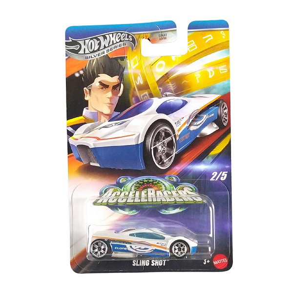 Hot Wheels Silver Series Acceleracers Sling Shot JCB94