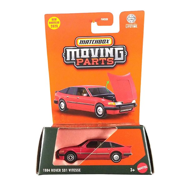 Matchbox Moving Parts 1984 Rover SD1 Vitesse JBW71