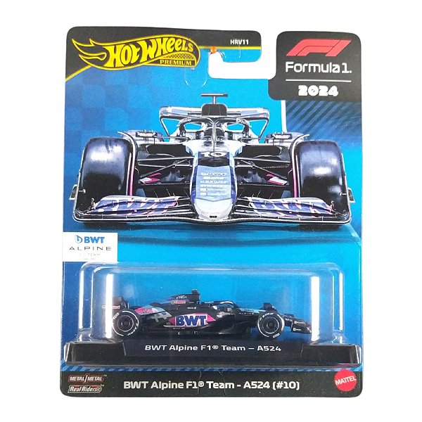 Hot Wheels Premium Formula 1  BWT Alpine F1 Team A524 #10 JBM21