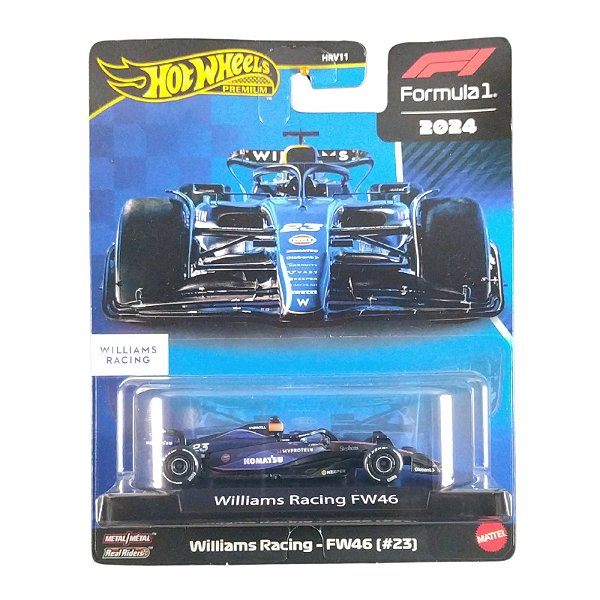 Hot Wheels Premium Formula 1 Williams Racing - FW46 #23 JBM15