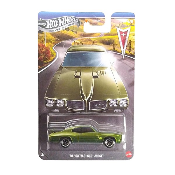 Hot Wheels Silver Series 70 Pontiac GTO Judge JKY13