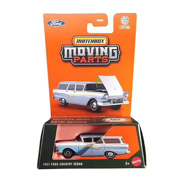 Matchbox Moving Parts 1957 Ford Country Sedan JBX00