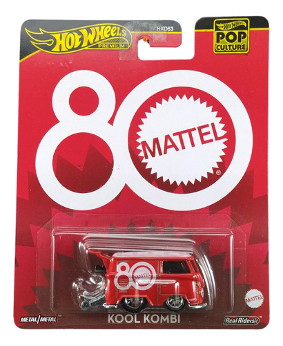 Hot Wheels Premium Pop Culture Kool Kombi 80 Mattel