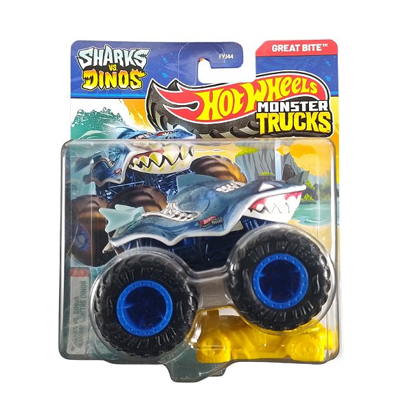 Hot Wheels Monster Trucks 1:64 Great Bite JCD73