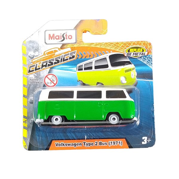 Maisto Fresh Metal 1:64 Volkswagen Type 2 Bus (1971) Kombi