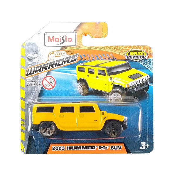 Maisto Fresh Metal 1:64 2003 Hummer H2 SUV
