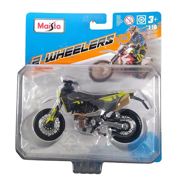Maisto 2 Wheelers Moto 1:18 2023 Husqvarna 701 Supermoto