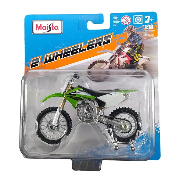 Maisto 2 Wheelers Moto 1:18 Kawasaki KX 250F