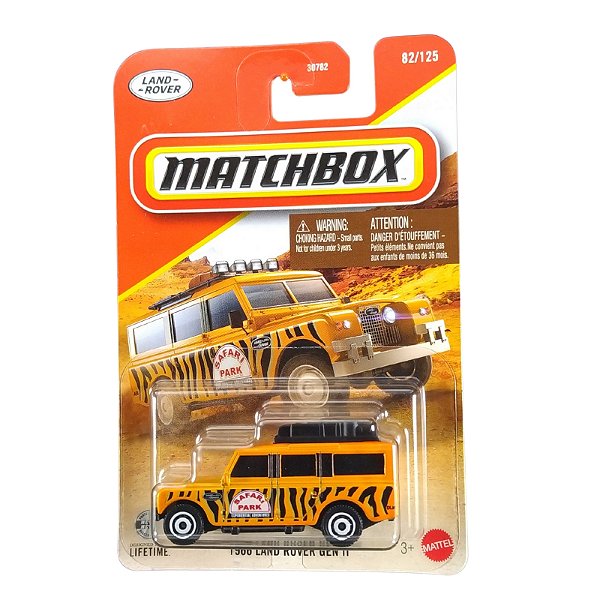 Matchbox 1966 Land Rover Gen II JBP48 2025