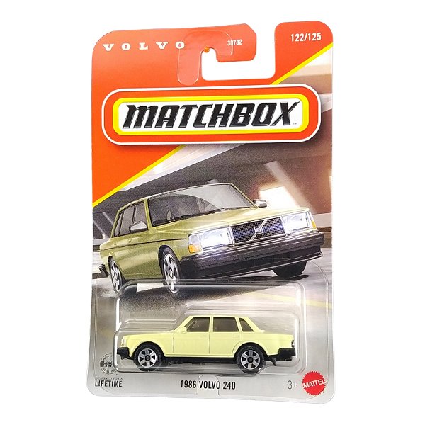 Matchbox 1986 Volvo 240 JBP19 2025