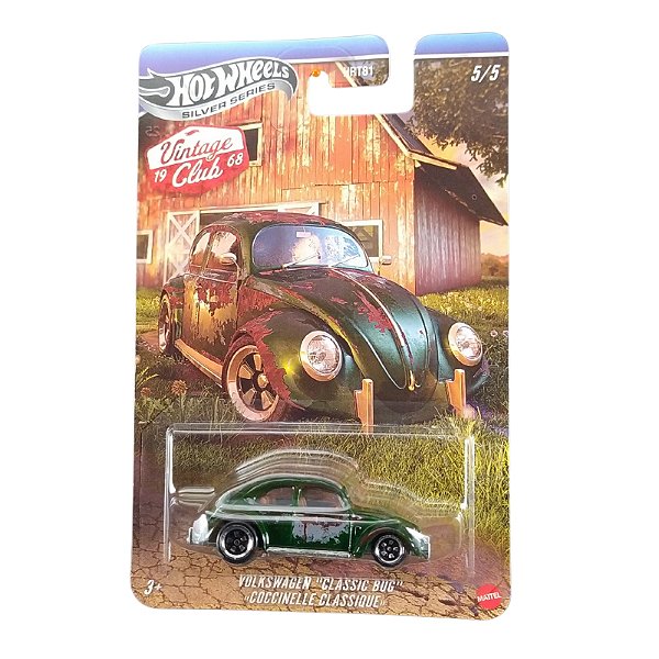 Hot Wheels Vintage Club 1968 VW Classic Bug Fusca JKY35