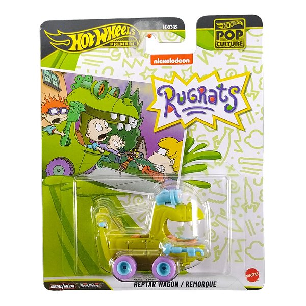 Hot Wheels Premium Pop Culture Reptar Wagon Rugrats JHW87