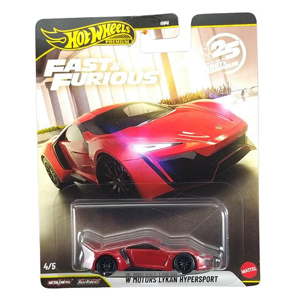 Hot Wheels Premium Velozes e Furiosos Lykan Hypersport