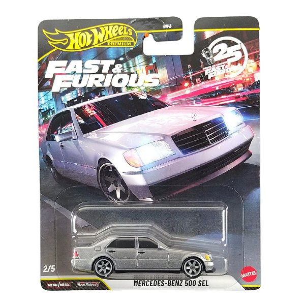 Hot Wheels Premium Velozes e Furiosos Mercedes-Benz 500 SEL